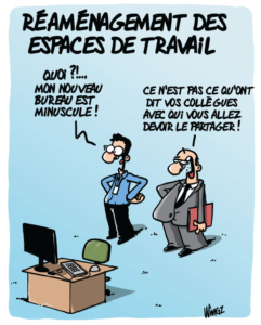 Conditions de travail et espaces de travail